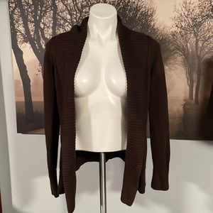 Ralph Lauren Brown Open Cardigan - P